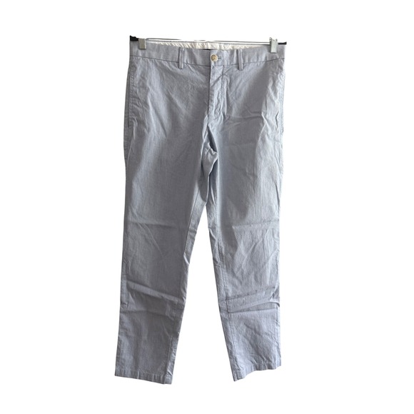 Tailor Byrd Striped Chinos Pants Slim Fit Casual Everyday Trousers 32x30 - Picture 1 of 8